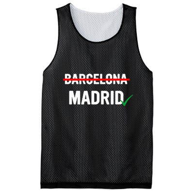 Madrid Is Way Better Than Barcelona In Every Way Mesh Reversible Basketball Jersey Tank