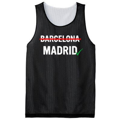 Madrid Is Way Better Than Barcelona In Every Way Mesh Reversible Basketball Jersey Tank