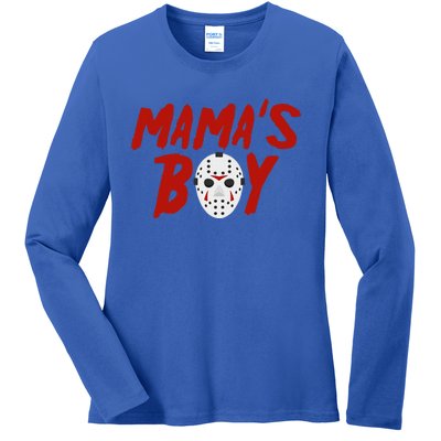 Mama´s I Wish It Was Friday Halloween Ladies Long Sleeve Shirt