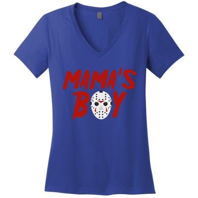 Mama´s I Wish It Was Friday Halloween Women's V-Neck T-Shirt