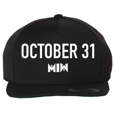 Motionless In White October 31 Forever Wool Snapback Cap