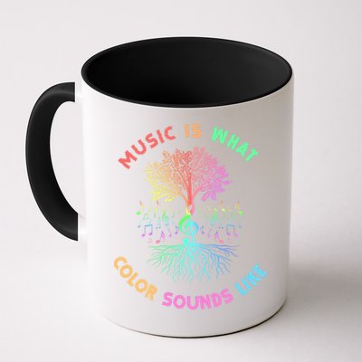 Music Is What Color Sounds Like Mug