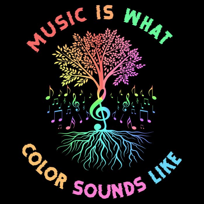 Music Is What Color Sounds Like Mug
