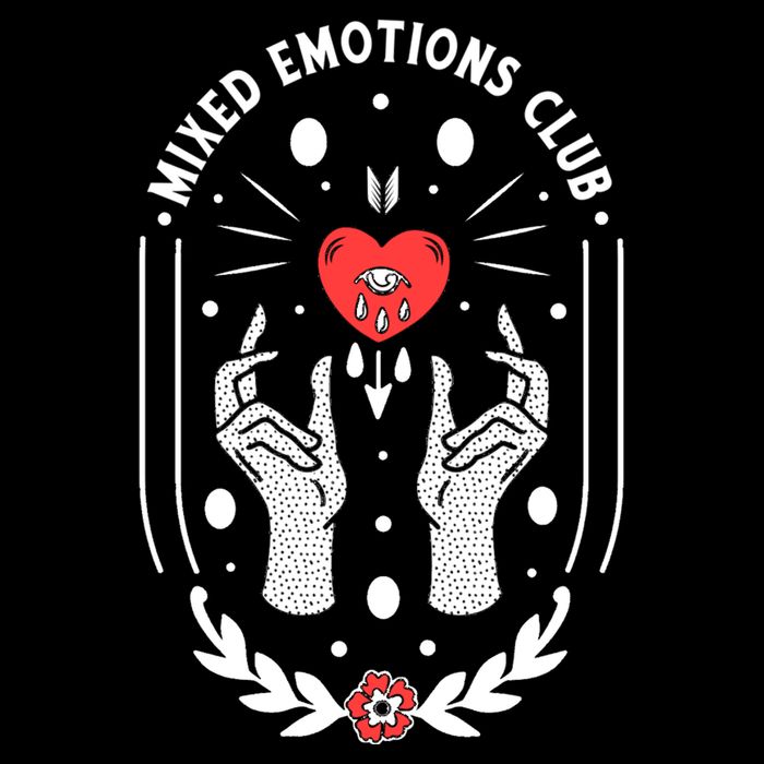 Mixed Emotions Club Flexfit Unipanel Trucker Cap