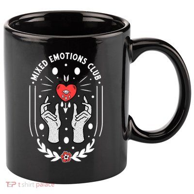 Mixed Emotions Club 11oz C Handle Ceramic Mug