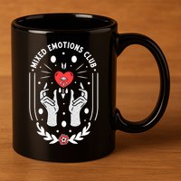 Mixed Emotions Club 11oz C Handle Ceramic Mug