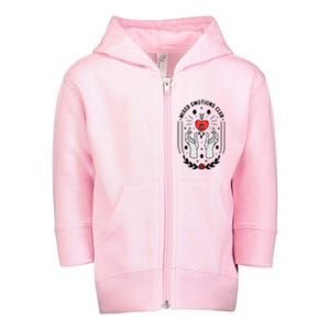 Mixed Emotions Club Toddler Zip Fleece Hoodie