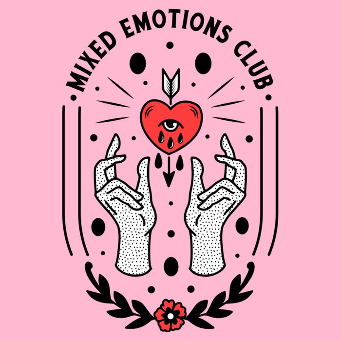 Mixed Emotions Club Button