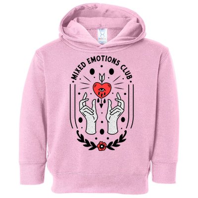 Mixed Emotions Club Toddler Hoodie