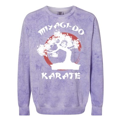 Miyagi-Do Karate Colorblast Crewneck Sweatshirt