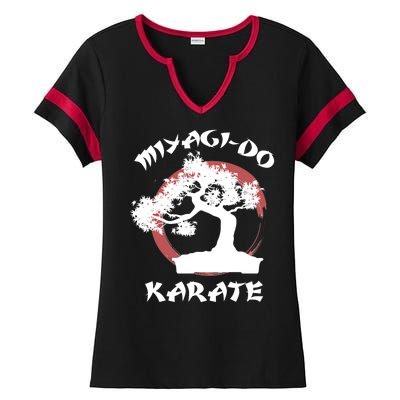 Miyagi-Do Karate Ladies Halftime Notch Neck Tee