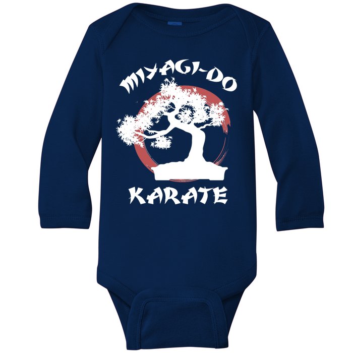 Miyagi-Do Karate Baby Long Sleeve Bodysuit