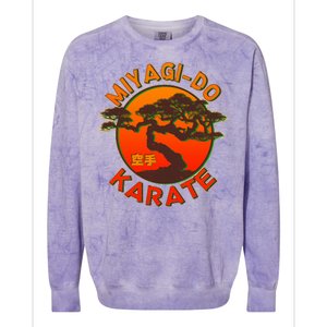 Miyagi-Do Karate Bonsai Tree Logo Colorblast Crewneck Sweatshirt