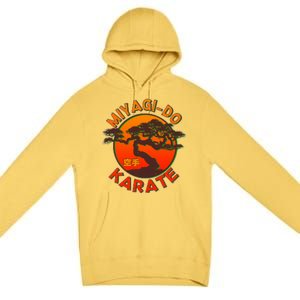 Miyagi-Do Karate Bonsai Tree Logo Premium Pullover Hoodie