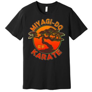 Miyagi-Do Karate Bonsai Tree Logo Premium T-Shirt