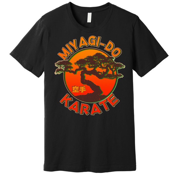 Miyagi-Do Karate Bonsai Tree Logo Premium T-Shirt