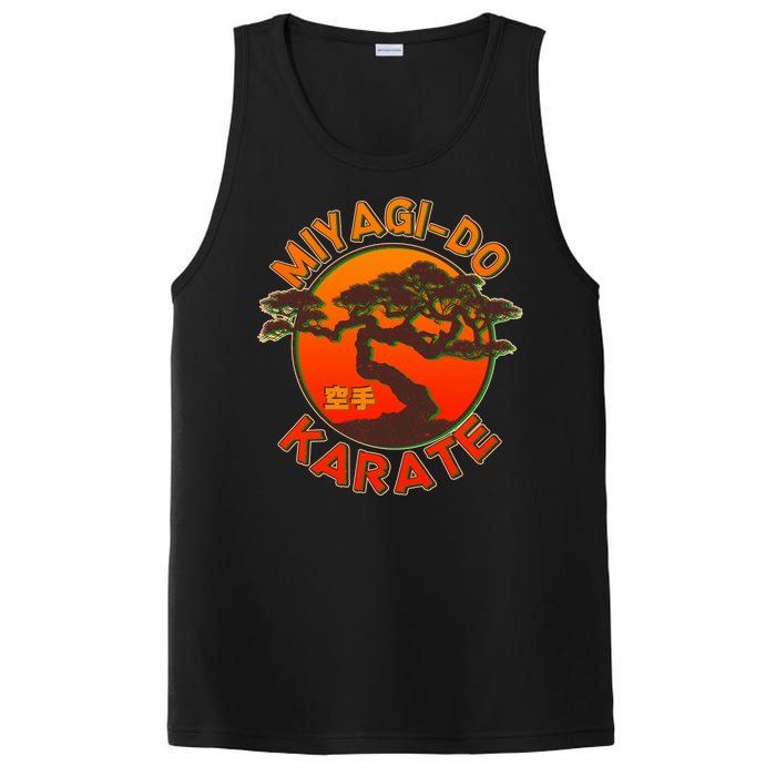 Miyagi-Do Karate Bonsai Tree Logo PosiCharge Competitor Tank