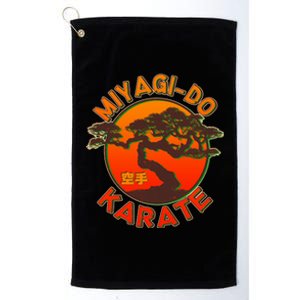 Miyagi-Do Karate Bonsai Tree Logo Platinum Collection Golf Towel