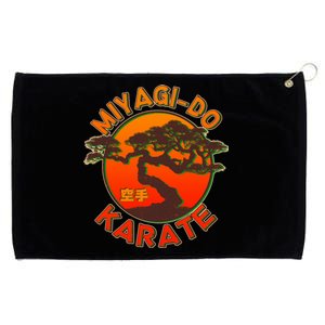 Miyagi-Do Karate Bonsai Tree Logo Grommeted Golf Towel