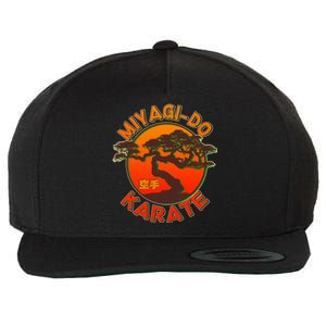 Miyagi-Do Karate Bonsai Tree Logo Wool Snapback Cap