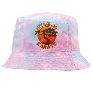 Miyagi-Do Karate Bonsai Tree Logo Tie-Dyed Bucket Hat