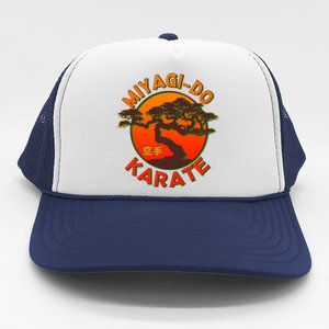 Miyagi-Do Karate Bonsai Tree Logo Trucker Hat