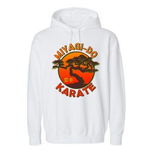 Miyagi-Do Karate Bonsai Tree Logo Garment-Dyed Fleece Hoodie