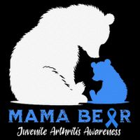 Mama-Bear Juvenile Arthritis Awareness Womens Tank Top