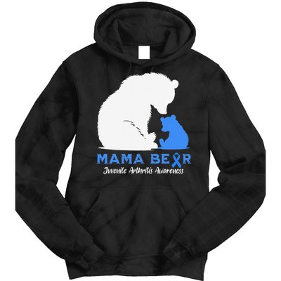 Mama-Bear Juvenile Arthritis Awareness Tie Dye Hoodie