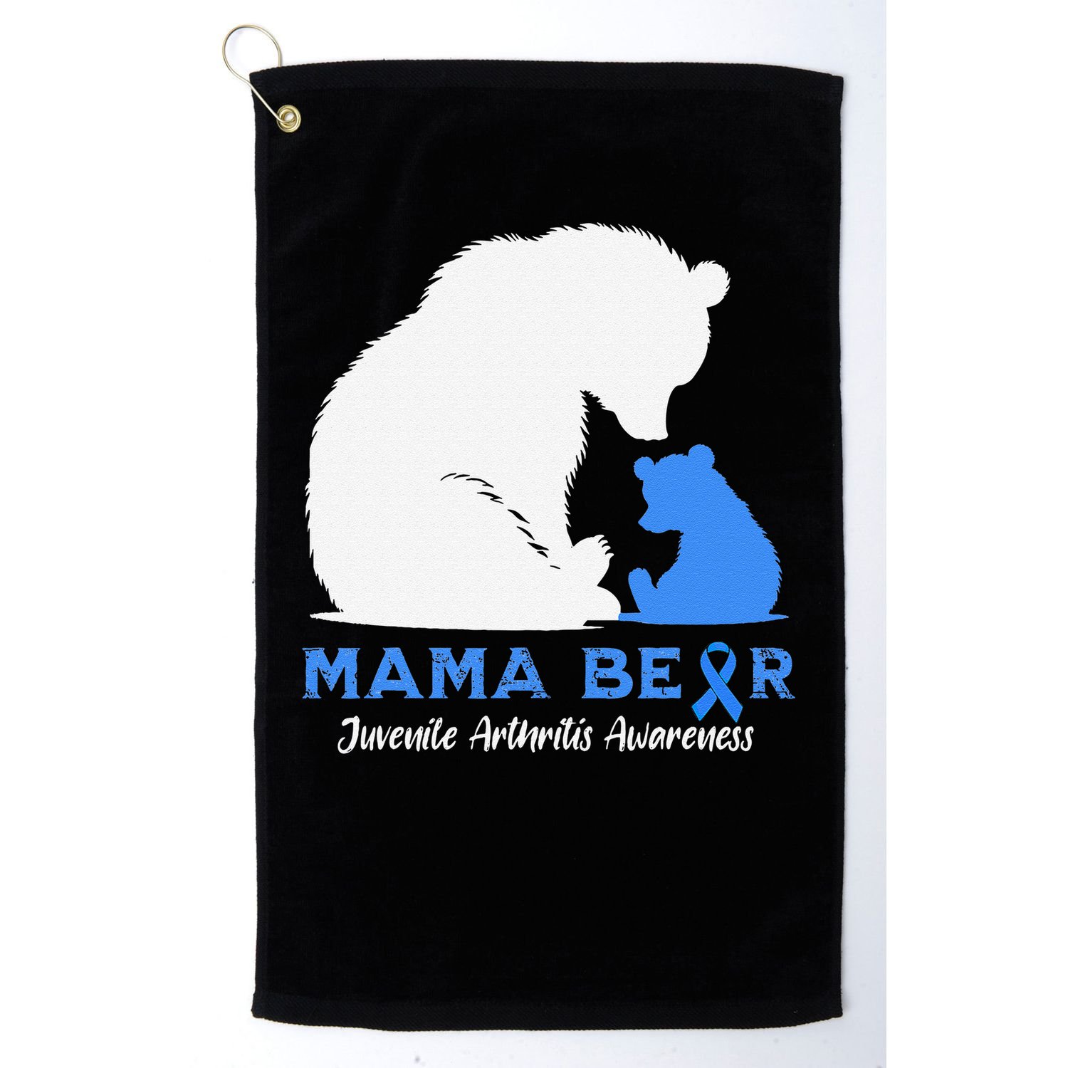 Mama-Bear Juvenile Arthritis Awareness Golf Towel