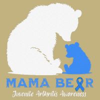 Mama-Bear Juvenile Arthritis Awareness Long Sleeve Shirt