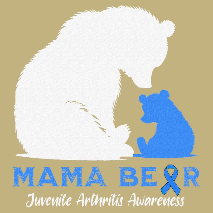 Mama-Bear Juvenile Arthritis Awareness Long Sleeve Shirt