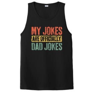 My Jokes Are Officially Dad Jokes Fathers Day PosiCharge Competitor Tank