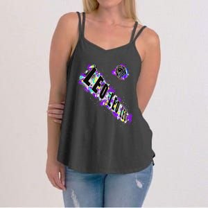 Milwaukee July And August Birthday Zodiac Leo Lion Women's Strappy Tank