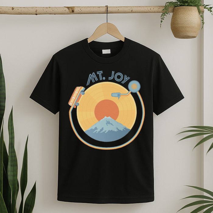 Mt Joy Artof The Record Caamp Lyrics Record Player T-Shirt