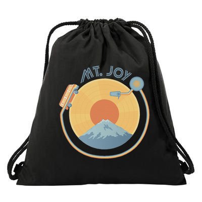 Mt Joy Artof The Record Caamp Lyrics Record Player Drawstring Bag