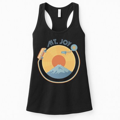 Mt Joy Artof The Record Caamp Lyrics Record Player Womens Tank Top