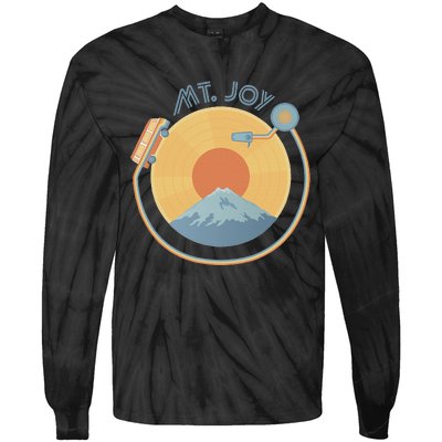 Mt Joy Artof The Record Caamp Lyrics Record Player Tie-Dye Long Sleeve Shirt