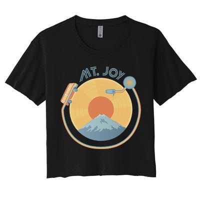 Mt Joy Artof The Record Caamp Lyrics Record Player Crop Top