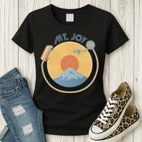 Mt Joy Artof The Record Caamp Lyrics Record Player Womens T-Shirt