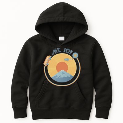 Mt Joy Artof The Record Caamp Lyrics Record Player Kids Hoodie