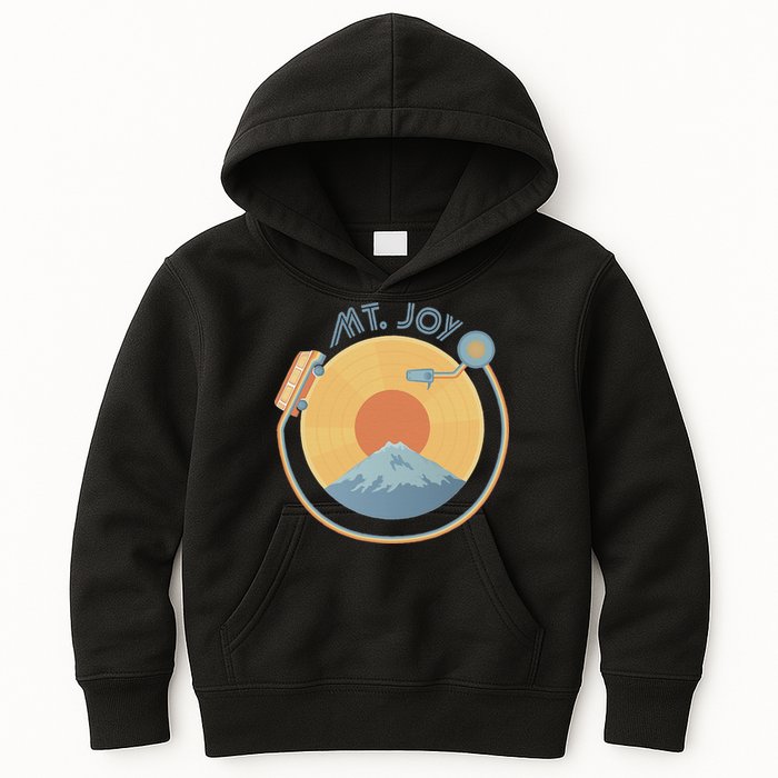 Mt Joy Artof The Record Caamp Lyrics Record Player Kids Hoodie