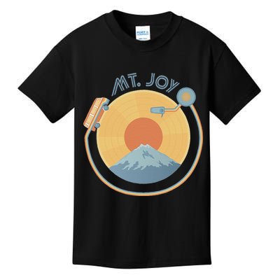 Mt Joy Artof The Record Caamp Lyrics Record Player Kids T-Shirt