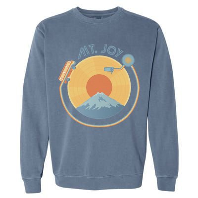 Mt Joy Artof The Record Caamp Lyrics Record Player Garment-Dyed Sweatshirt