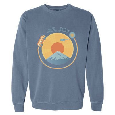 Mt Joy Artof The Record Caamp Lyrics Record Player Garment-Dyed Sweatshirt