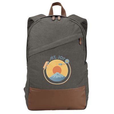 Mt Joy Artof The Record Caamp Lyrics Record Player Cotton Canvas Backpack