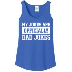 My Jokes Are Ly Dad Jokes Funny Dads Funny Gift Great Gift Ladies Essential Tank