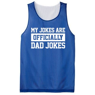 My Jokes Are Ly Dad Jokes Funny Dads Funny Gift Great Gift Mesh Reversible Basketball Jersey Tank