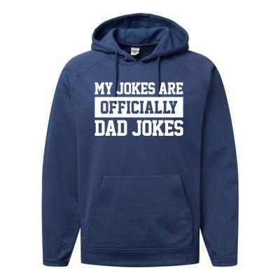 My Jokes Are Ly Dad Jokes Funny Dads Funny Gift Great Gift Performance Fleece Hoodie