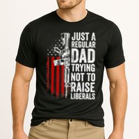 Mens Just A Regular Dad Trying Not To Raise Liberals Performance Shirt